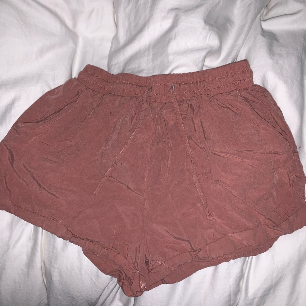 3/$20 Pink Flowy Shorts